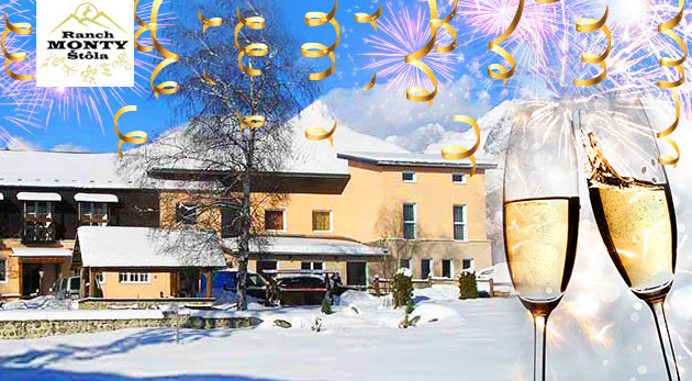 Oslavy Nového roka uprostred nádhernej prírody Vysokých Tatier v penzióne Monty Ranch s polpenziou. Dieťa do 6 rokov zadarmo!