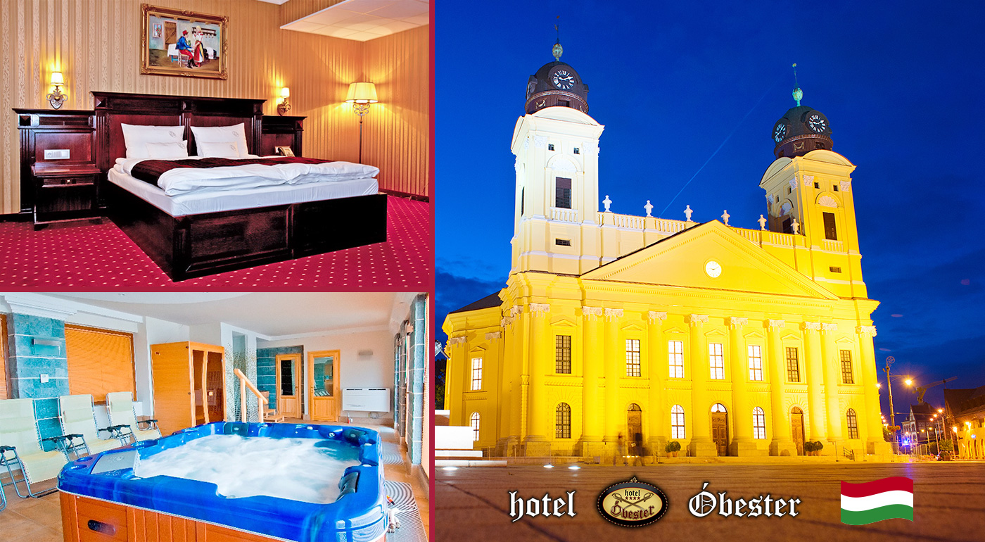 Rozmaznávací wellness pobyt na 3 dni pre dvoch v maďarskom meste Debrecen v Hoteli Óbester**** s raňajkami a wellness