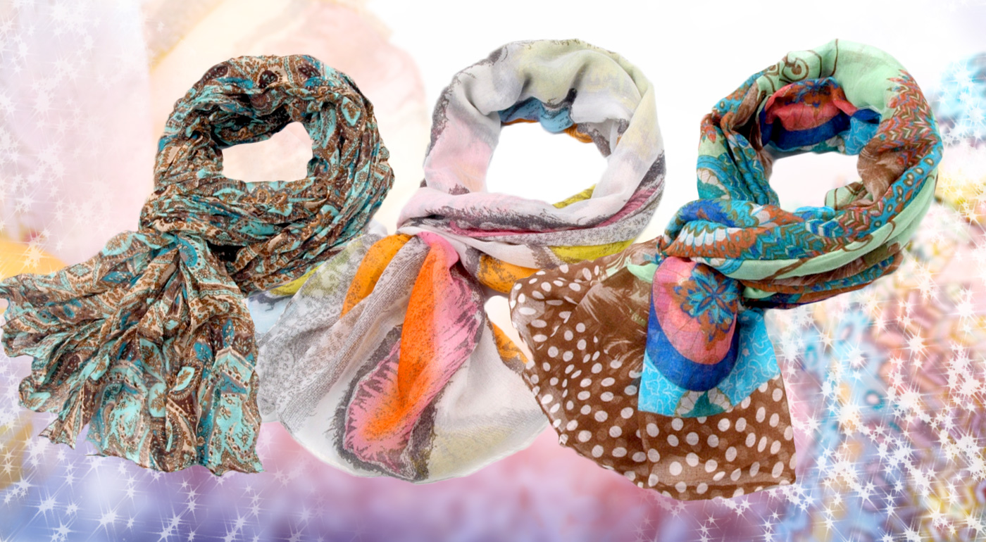 Rozžiarte zimu s krásnymi, príjemnými šálmi až v 13 farbách!