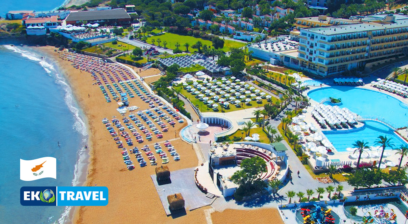 Relax na severnom Cypre - 8 dní v luxusnom 5* hoteli ACAPULCO vrátane letenky a all inclusive light