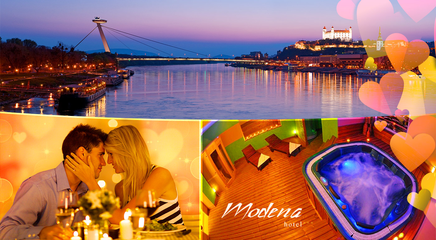 Hotel Modena*** v Bratislave - romantický pobyt pre dvoch s ubytovaním, raňajkami, večerou a vstupom do fitness!