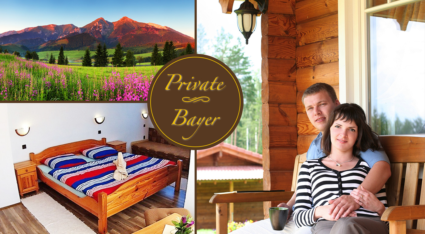 Penzión Bayer - jedinečný pobyt v objatí nádhernej tatranskej prírody na 3, 4 alebo 5 dní s raňajkami