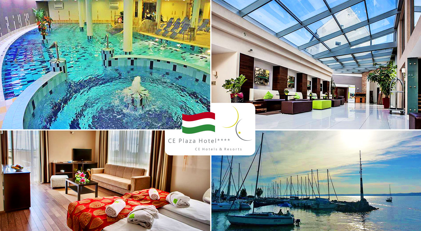 Relaxačný pobyt pre 2 osoby pri jazere Balaton v Maďarsku v CE Plaza Hotel****. Dieťa do 6 rokov zadarmo!