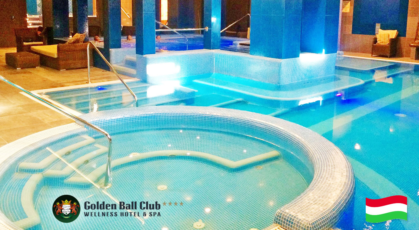 Relax ako pre kráľov v Golden Ball Club**** Wellness & Spa Hotel v centre Győru