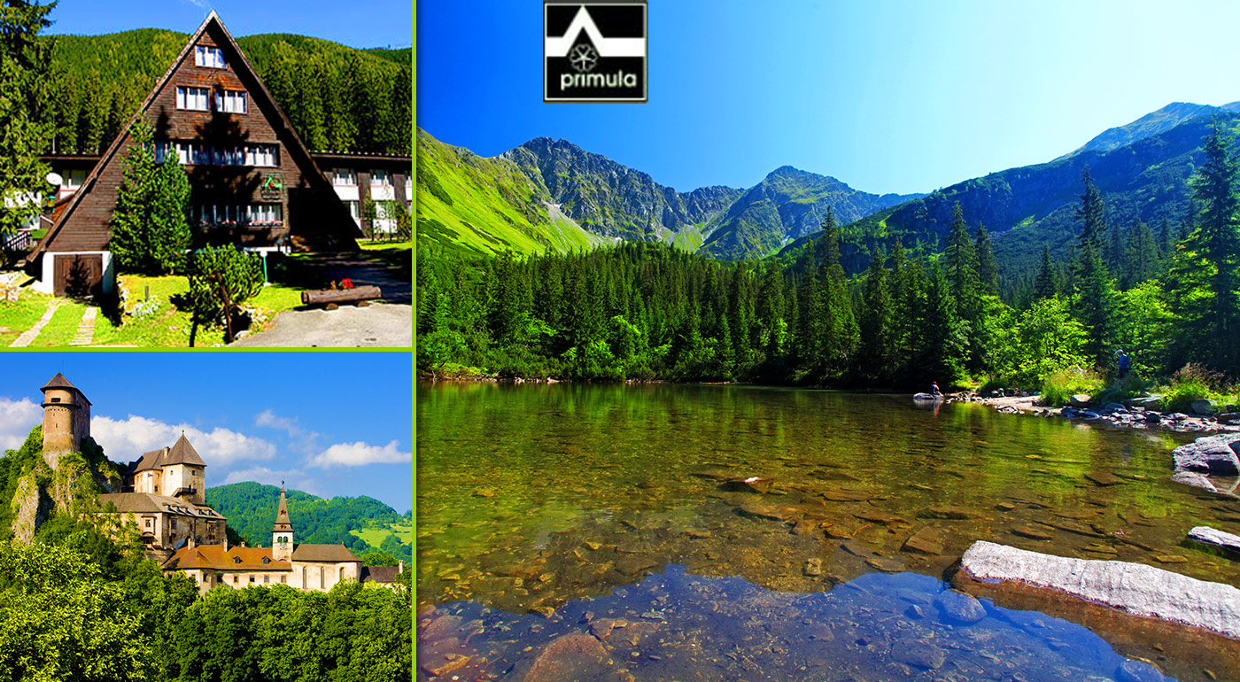 Očarujúca príroda Západných Tatier pre dvoch na 3 dni v Hoteli Primula