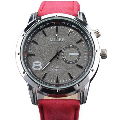 Pánske hodinky značky MILER - červené