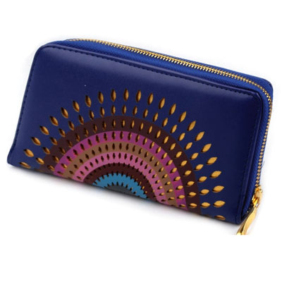 Peňaženka Mandala - modrá