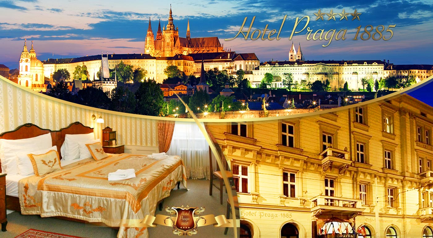 Luxusný pobyt v centre Prahy v historickom Hoteli PRAGA 1885****