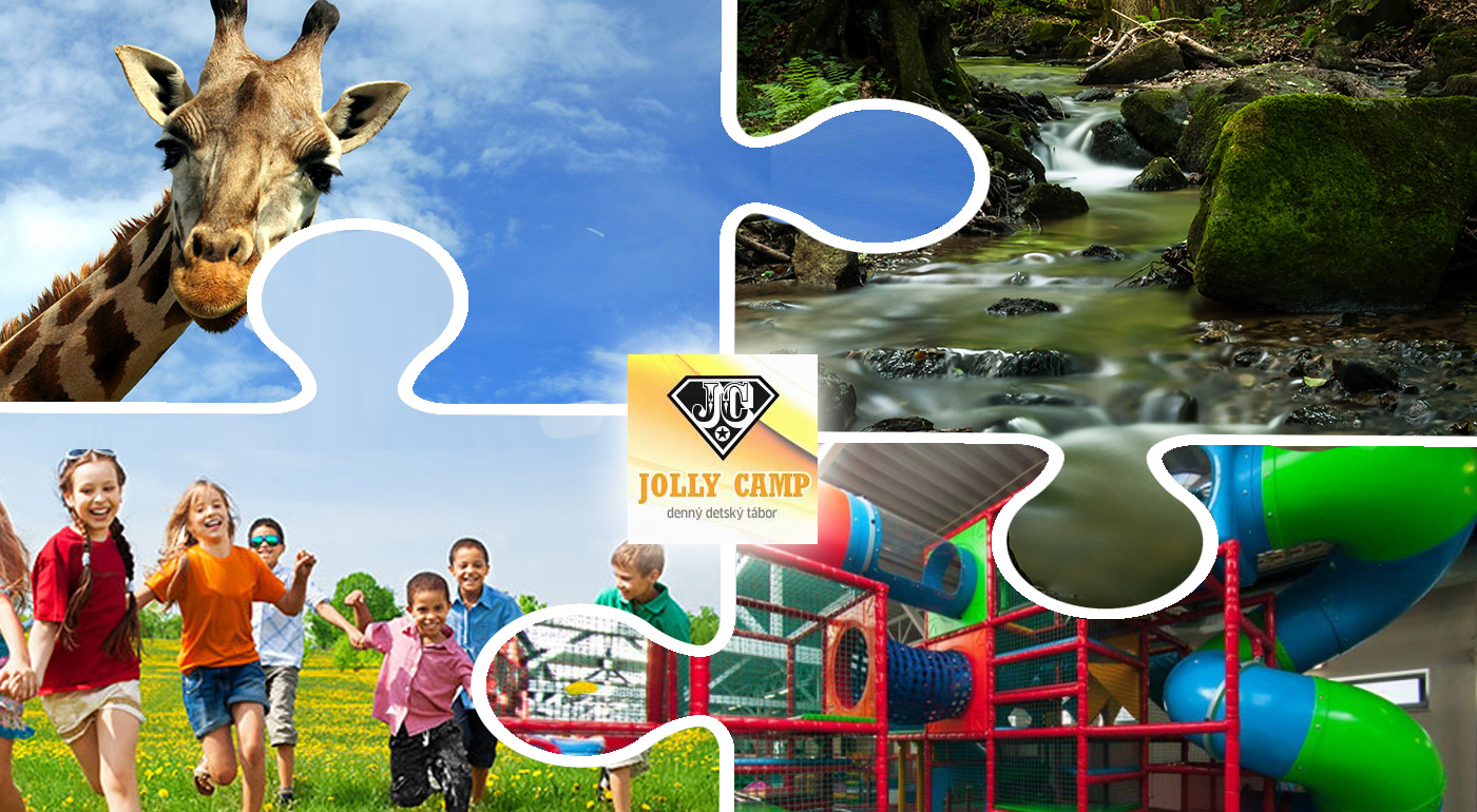 Denný tábor Jolly Camp pre deti počas letných prázdnin s celodenným programom, stravou a vstupným na výlety