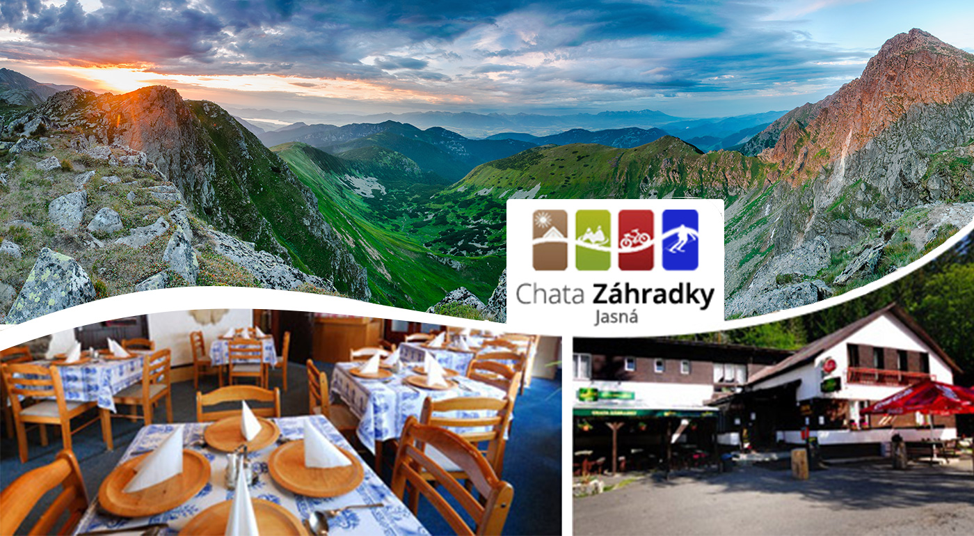 Chata Záhradky v Jasnej - horský pobyt s nádychom nostalgie v krásnej prírode Demänovskej doliny v Nízkych Tatrách