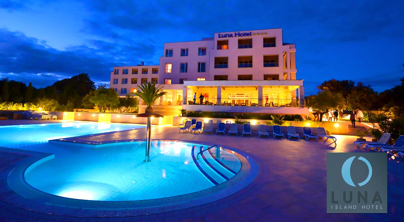 Dovolenka v luxusnom Hoteli Luna Island**** v Chorvátsku