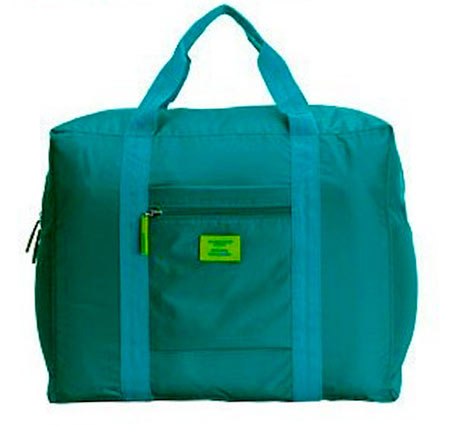 Veľká skladacia cestovná taška Simone - farba zelená