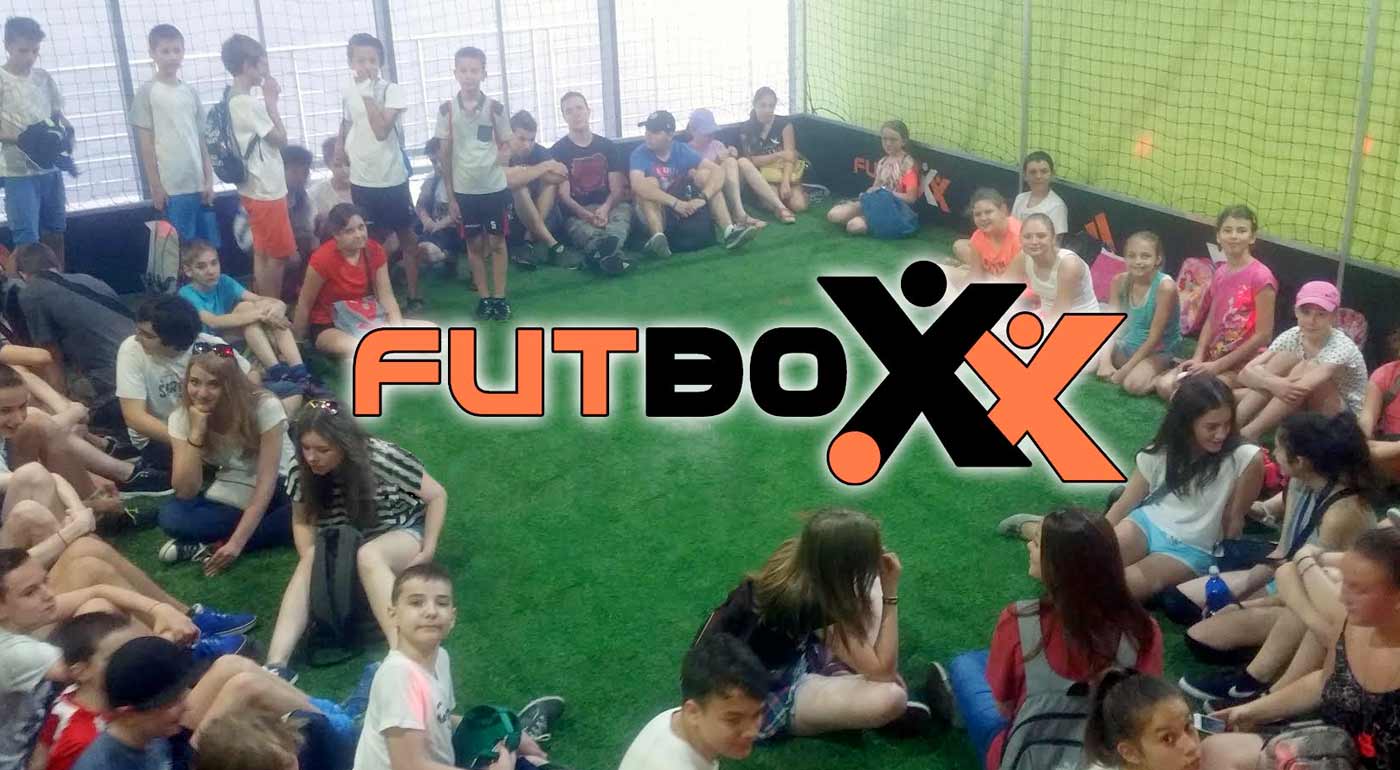 Detský denný tábor pre malých futbalistov vo FUTBOXe v Polus City Center