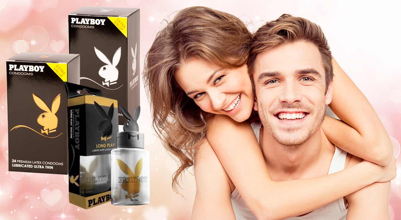Vyberte si z ponuky vysoko kvalitných lubrikačných gélov a kondómov značky Playboy