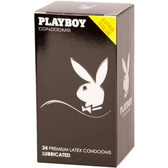 Balenie 24 ks kondómov Playboy Lubricated