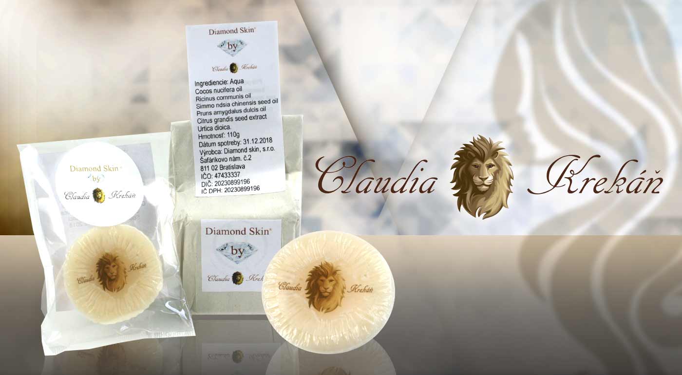 Prírodné vlasové prípravky z dielne Diamond Skin by Claudia Krekáň® - vyskúšajte úplnú NOVINKU - tuhý kondicionér!