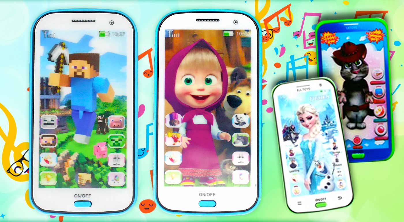 Mobilný telefón pre deti prehráva pesničky, svieti a naučí vaše deti angličtinu hravou formou
