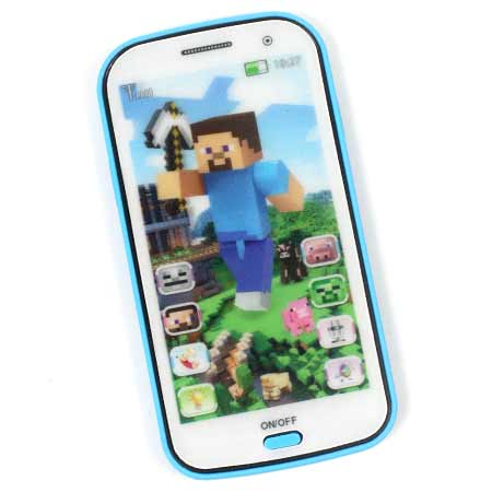 Detský mobilný telefón na výučbu angličtiny Minecraft