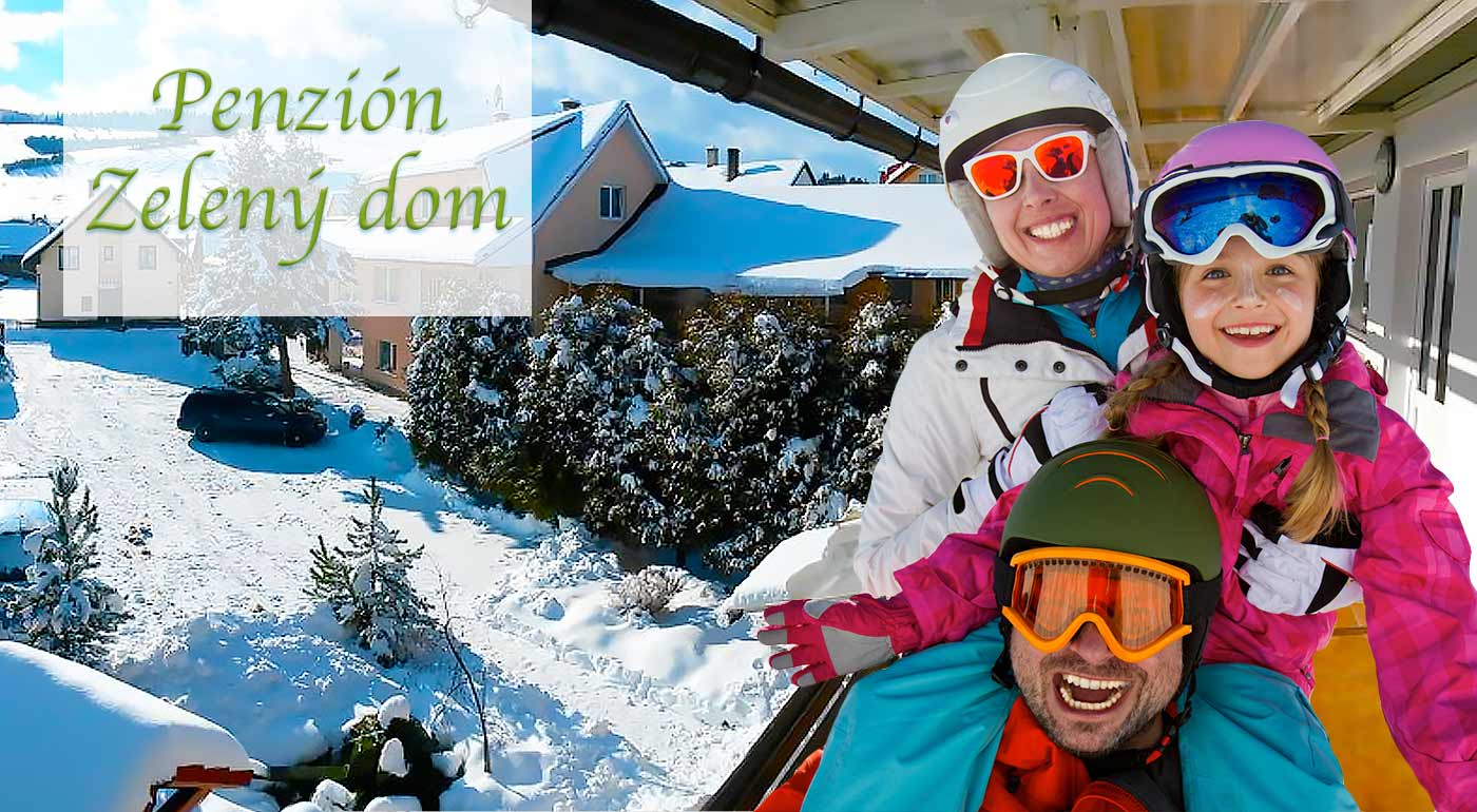 Pobyt na 3 až 5 dní pre dvoch v Penzióne Zelený dom na Orave v blízkosti lyžiarskeho strediska Ski Vitanová