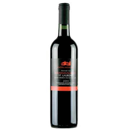 Modravin - Svätovavrinecké - červené víno, suché, 0,75 l