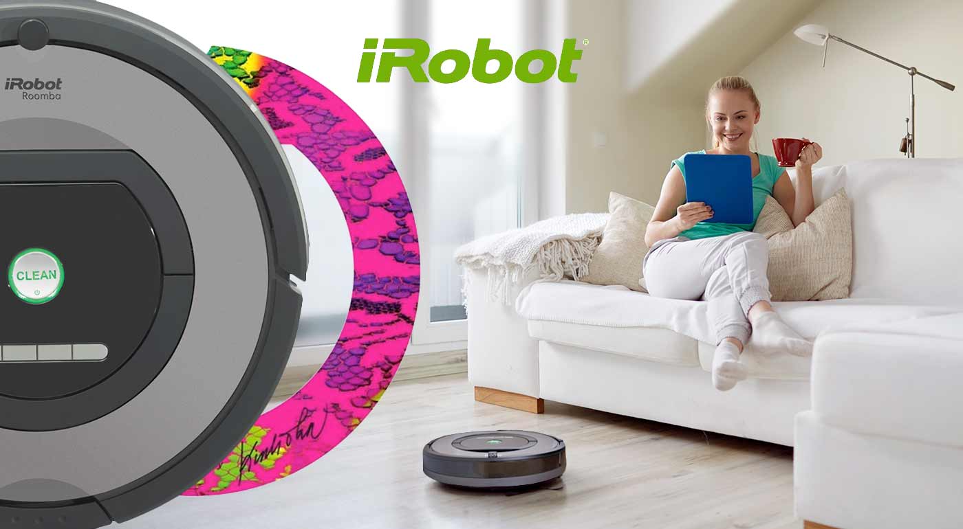 Robotický vysávač iRobot Roomba® 774 Kimlička v limitovanej edícii s dizajnom od Lukáša Kimličku
