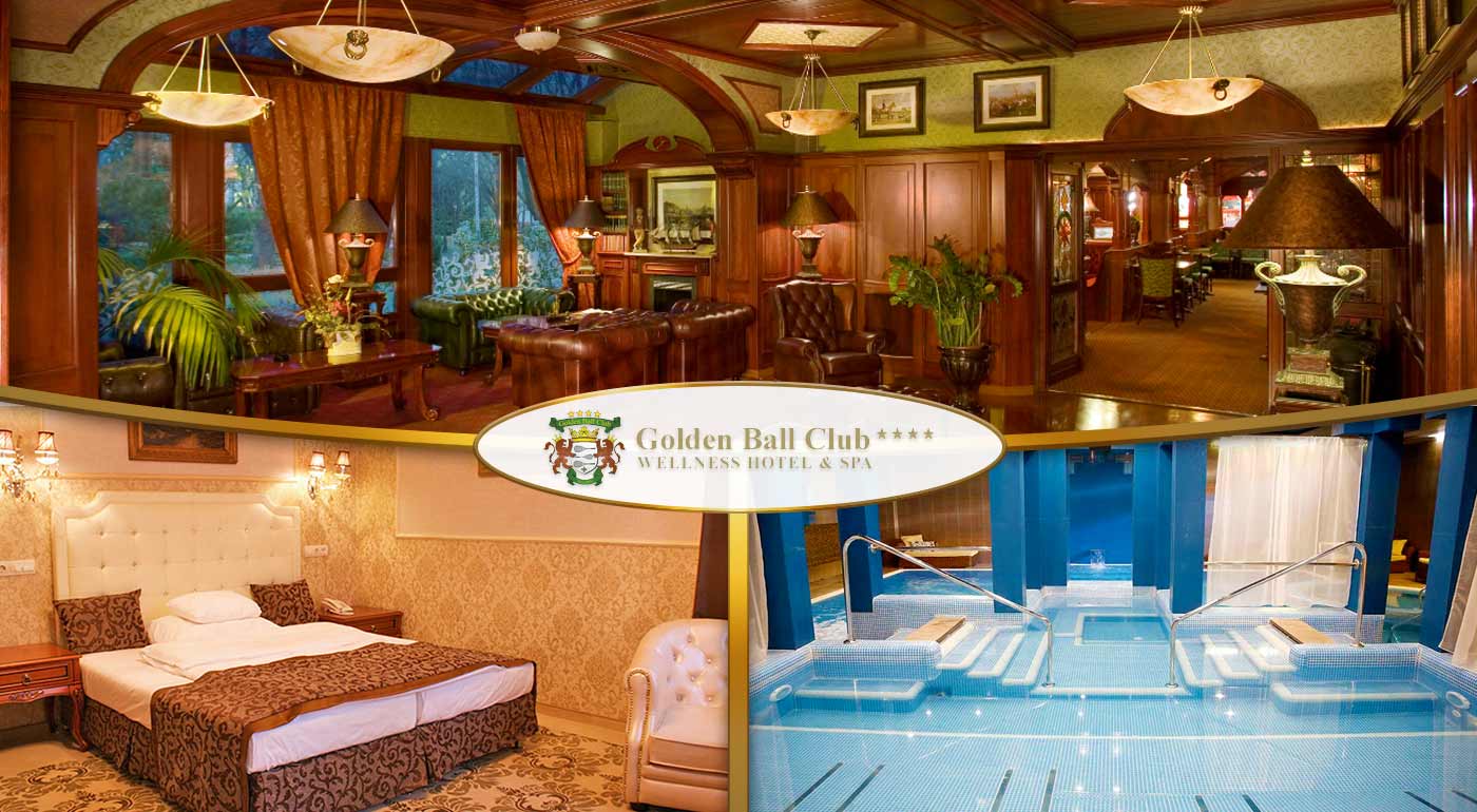 Kráľovský relax v 4* Golden Ball Club Wellness & Spa Hotel v centre Győru blízko slovenských hraníc